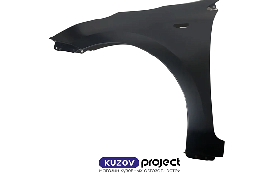 Крыло левое с отверстием под повторитель Kia Rio 2016-2022 (Тайвань)