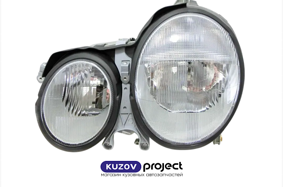 Фара левая под электрокорректор Mercedes E-Class W210 1999-2002 (DEPO)