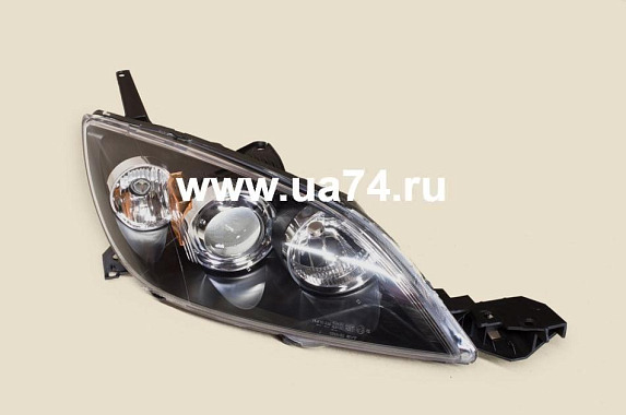 Фара правая под электрокорректор Mazda 3 2003-2009 Hatch (TYC / Тайвань)