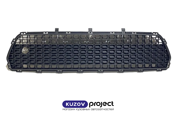 Решетка в бампер Kia Soul 2014-2016 (Тайвань / TYG)